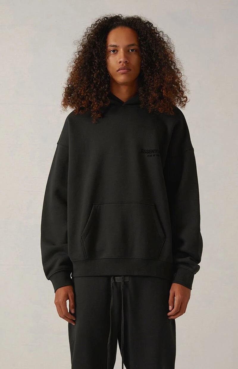 Fear Of God Full Black Hoodie